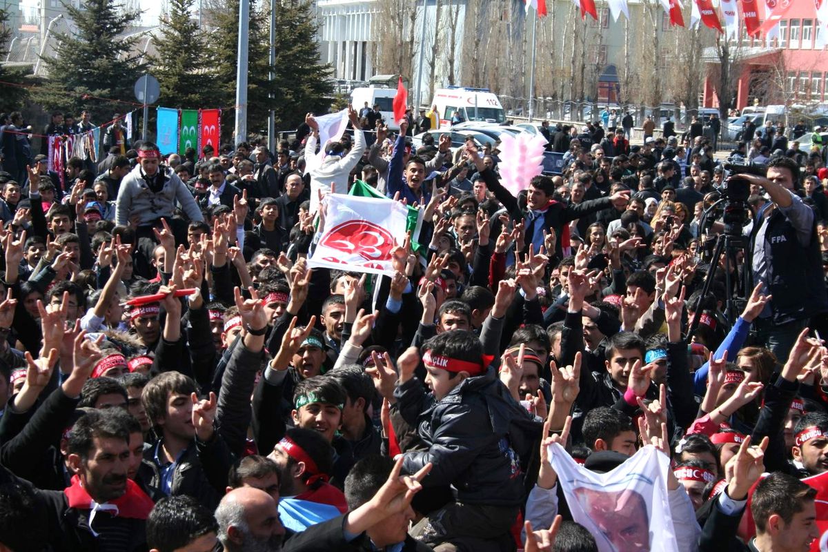 Kars\'ta MHP\'nin Nevruz Etkinliği