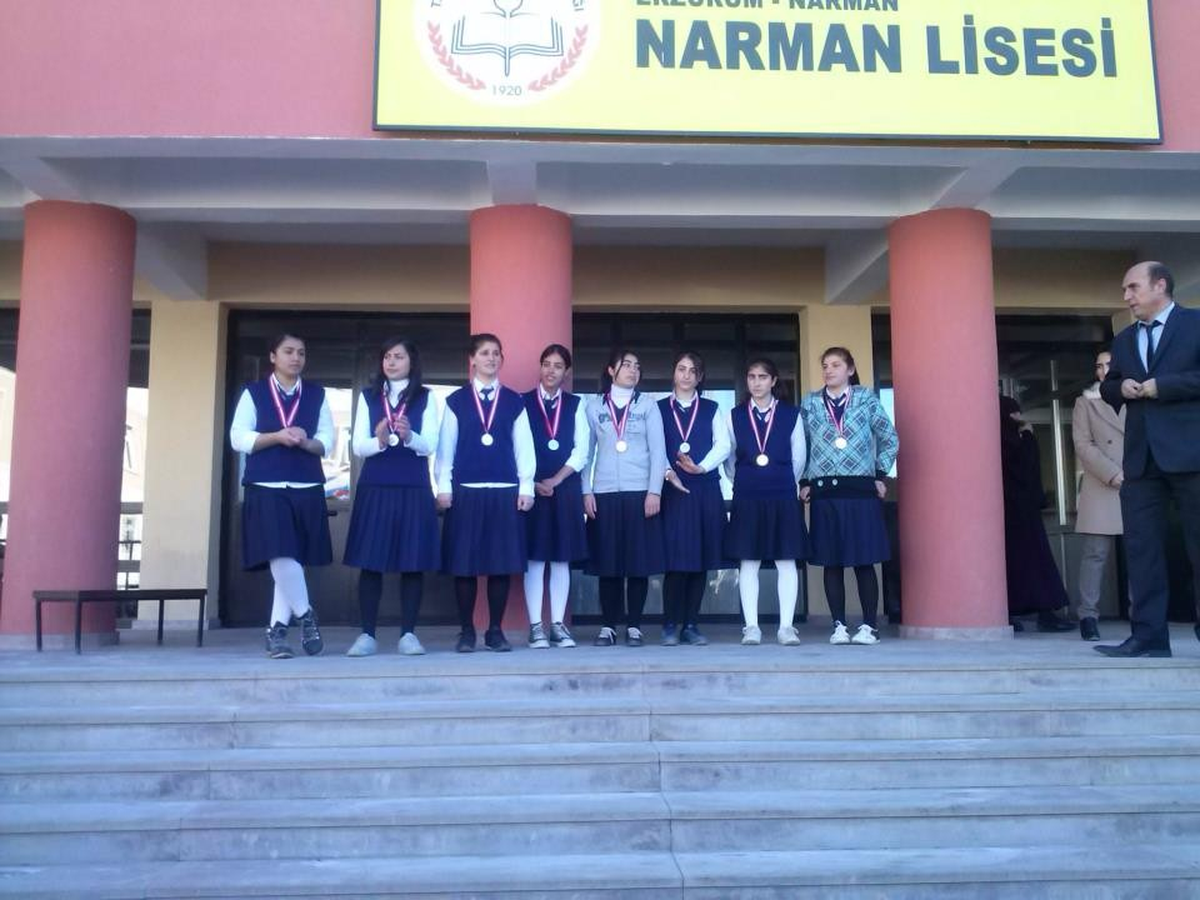Kick Boks İl Teşvik Müsabakasında Narman Lisesi 2\'ci Oldu