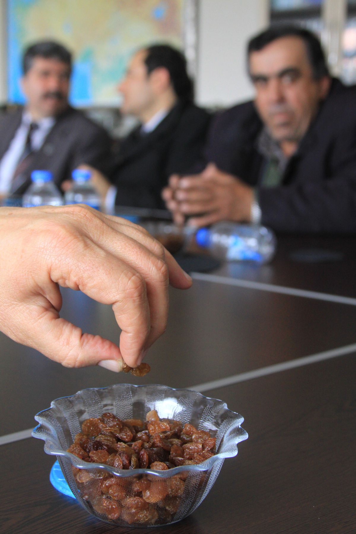 Kuru Üzüm Toplantılara da Girdi