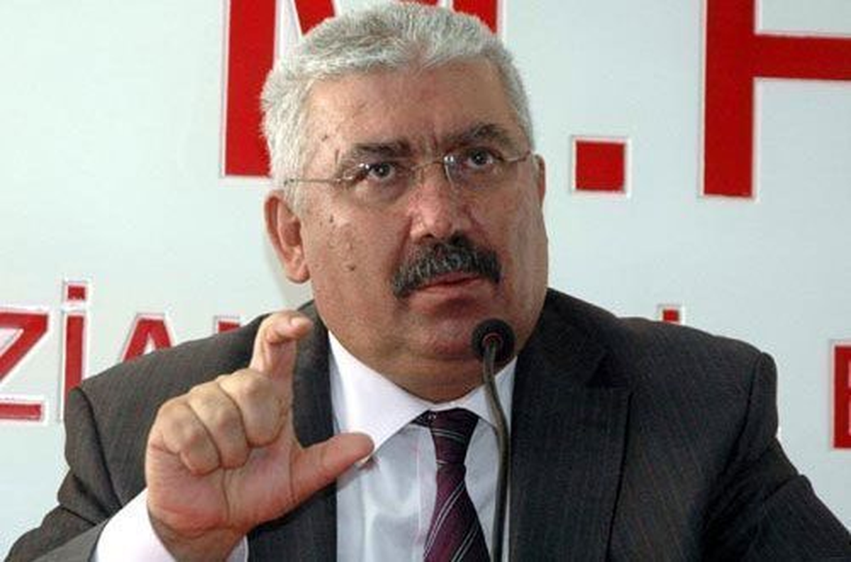 Mhp\'li Yalçın, Bahçeli\'yi Savundu