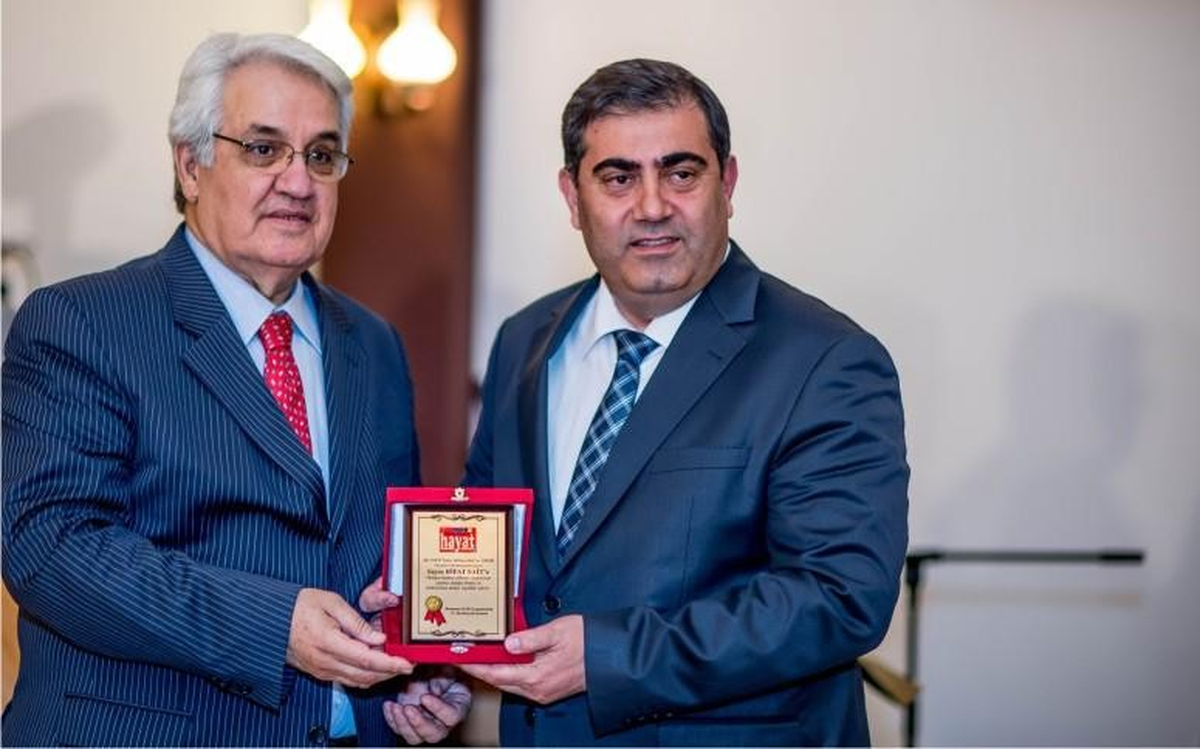 Milletvekili Sait\'e Romanya\'dan Ödül