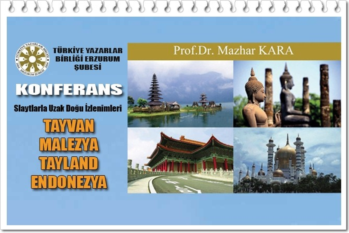 Prof. Dr. Mazhar Kara 45. Ülkeyi Erzurum Tyb\'de Anlatacak