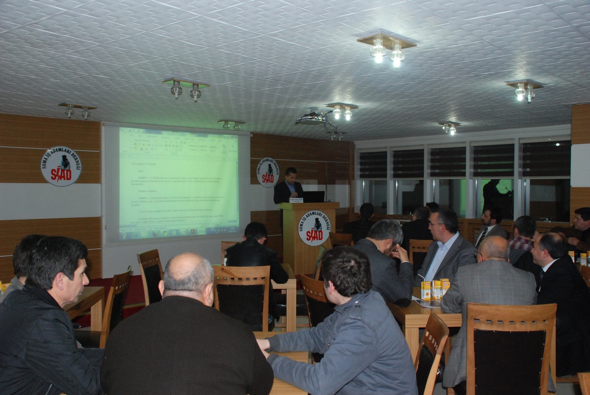 Siad Üyelerine İş Sağlığı ve Güvenliği Semineri