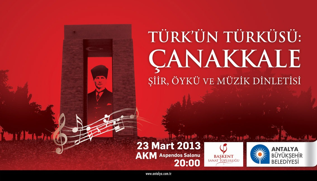 Türk\'ün Türküsü: Çanakkale Akm\'de