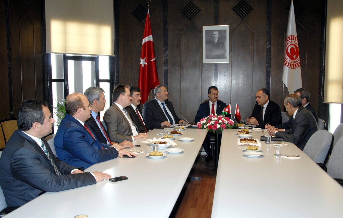 Ürdün Büyükelçisi Amjad Adaıleh, Erdoğan\'ı Ziyaret Etti