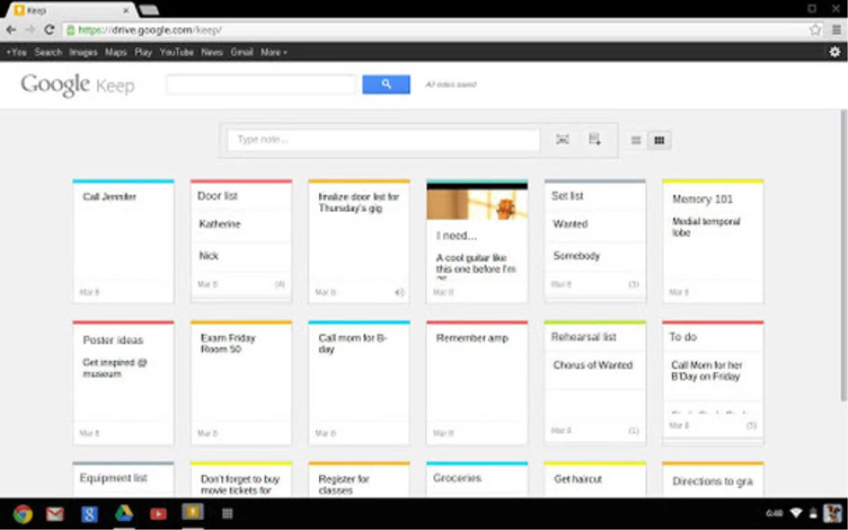 Ve karşınızda Google Keep!