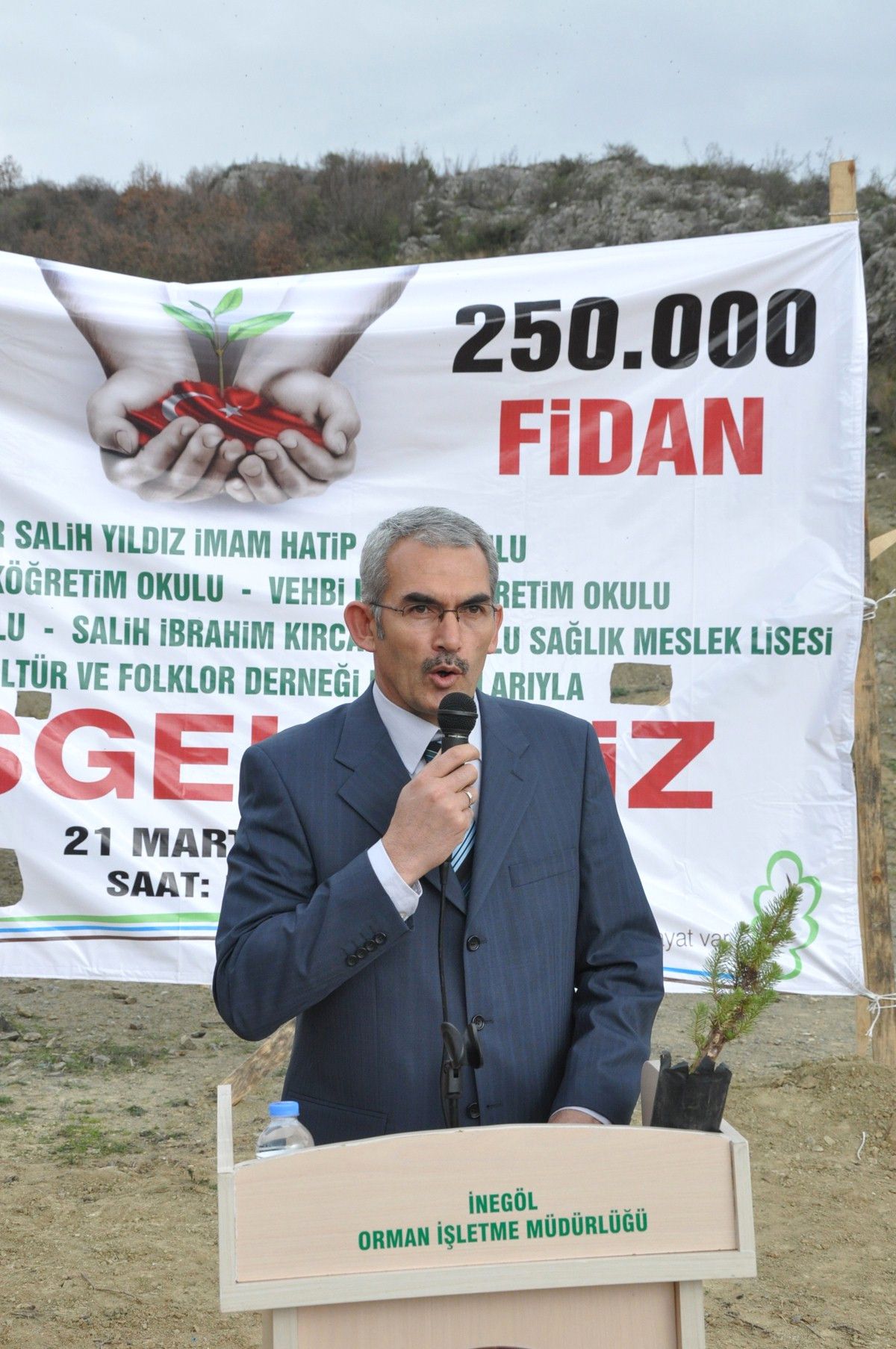 30 Bin Fidan Toprakla Buluştu