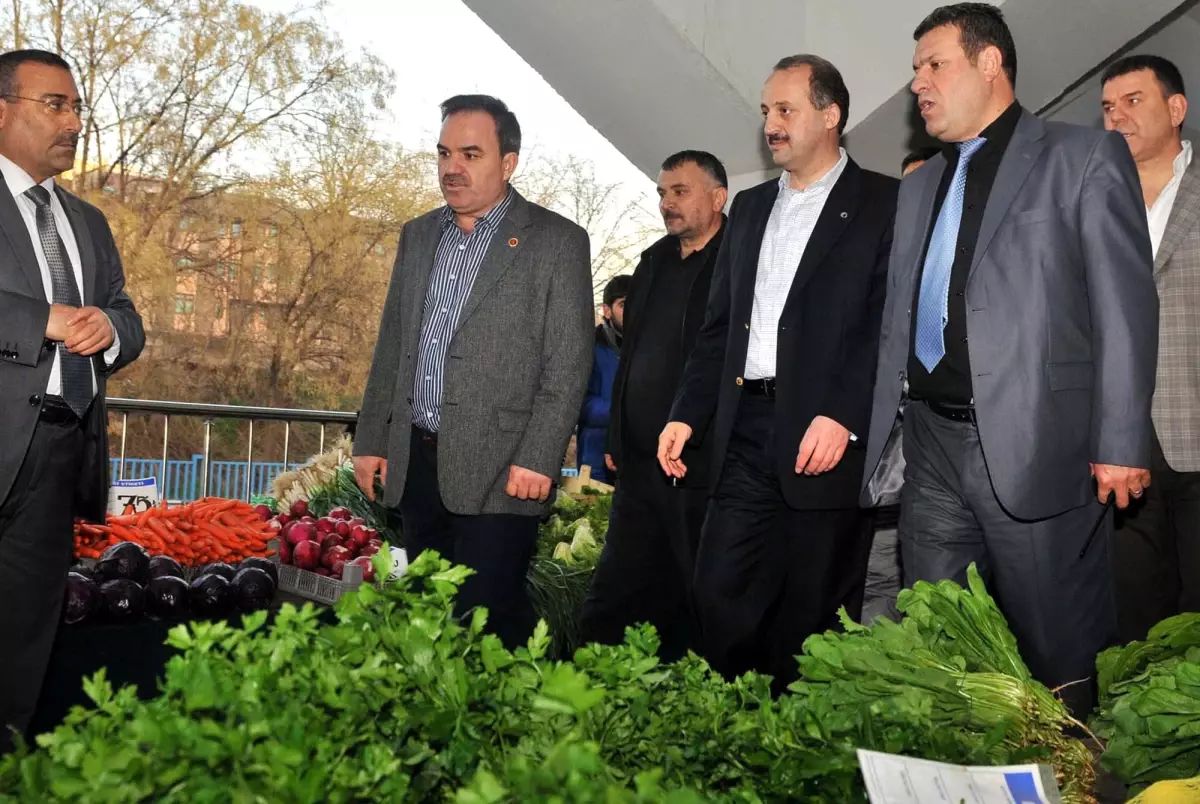 Başkan Akgül, Pazar Denetiminde