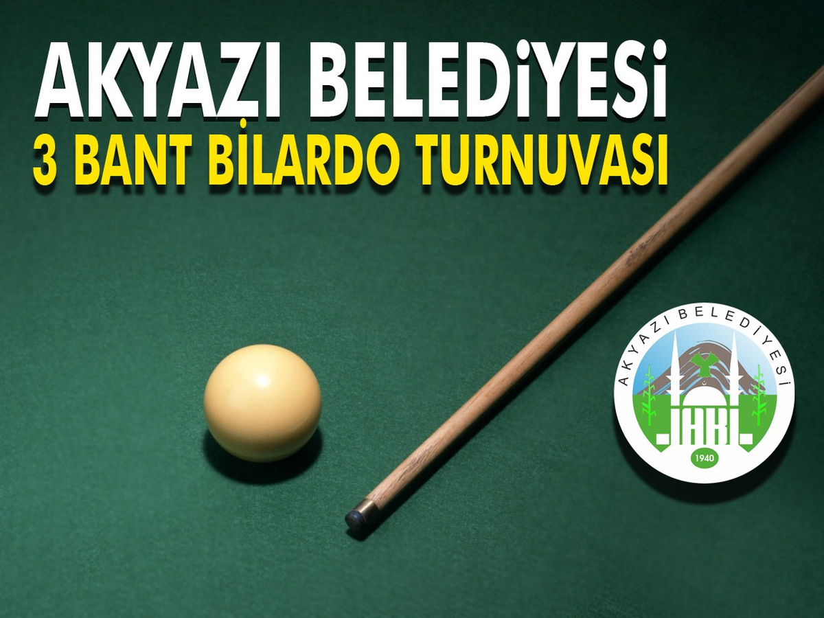 Bilardo Turnuvasında Final Yarın Akşam
