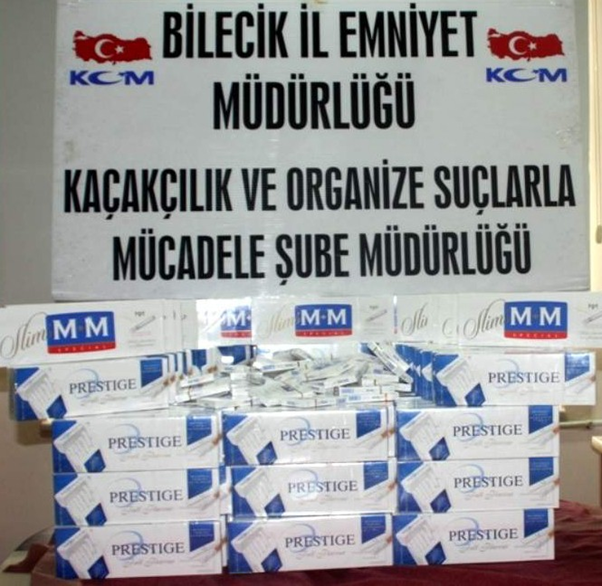 Bilecik\'te Kaçak Sigara Operasyonu