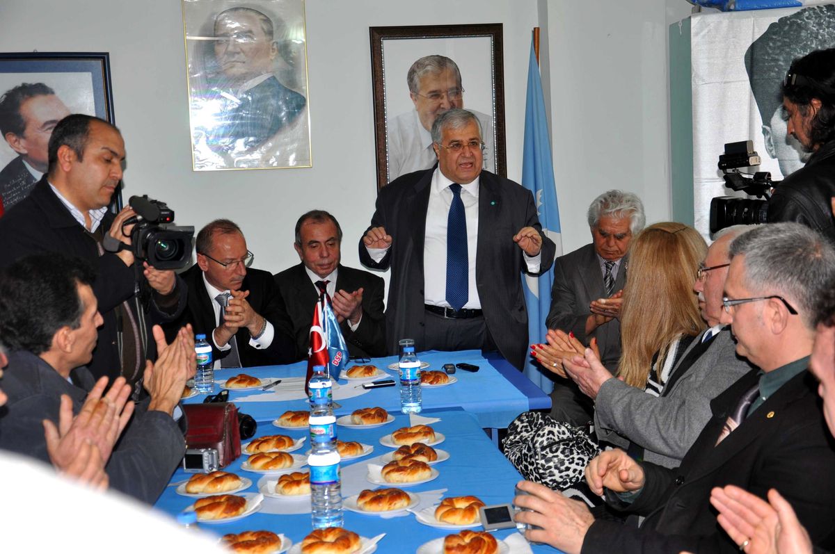 DSP Genel Başkanı Türker Balıkesir\'de