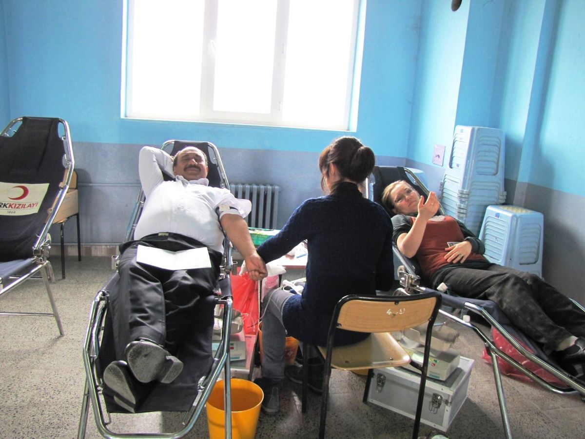 Hisarcık\'ta Kan Bağışı Kampanyası