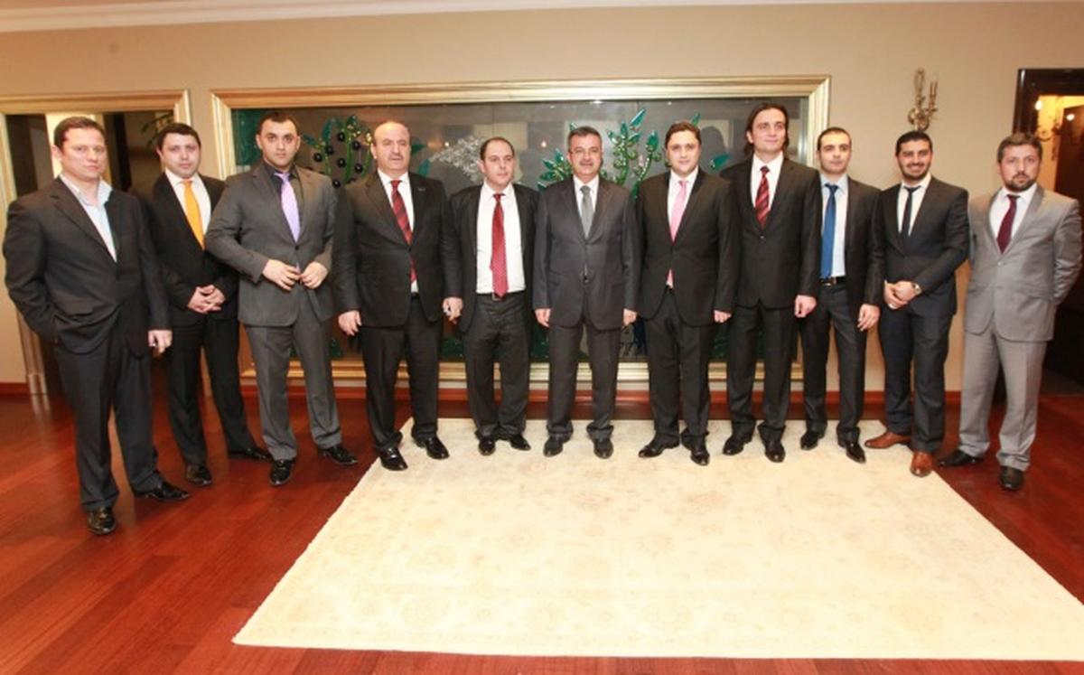 İşadamları Köşker\'in Konuğu Oldu