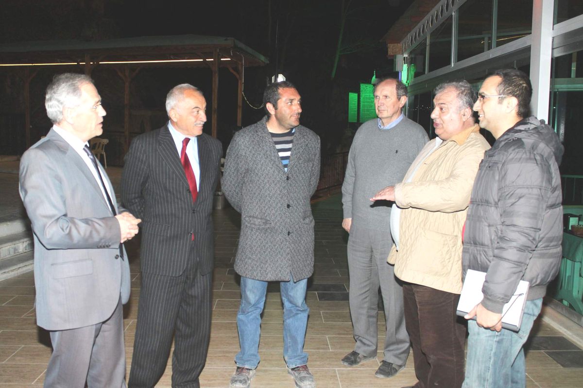 İtalyan Yetkililer Fabrika Alanını İnceledi