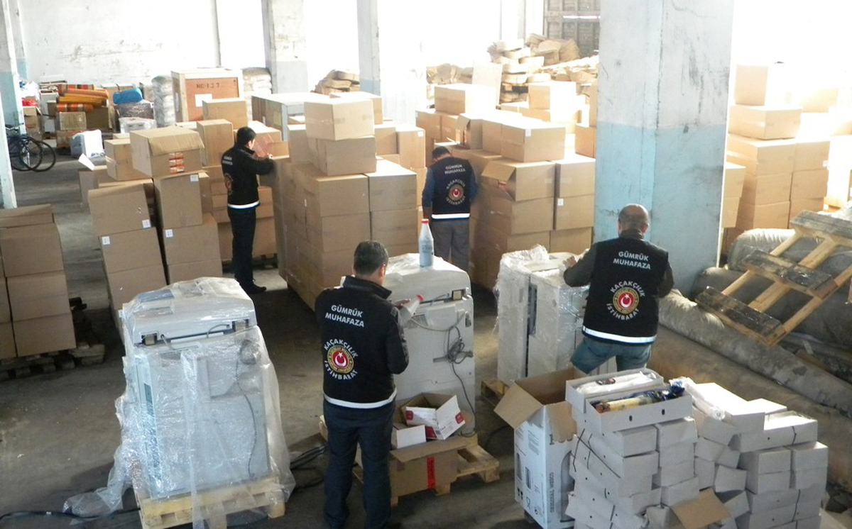 Kaçak 300 Kilo Domuz Salamı Ele Geçirildi