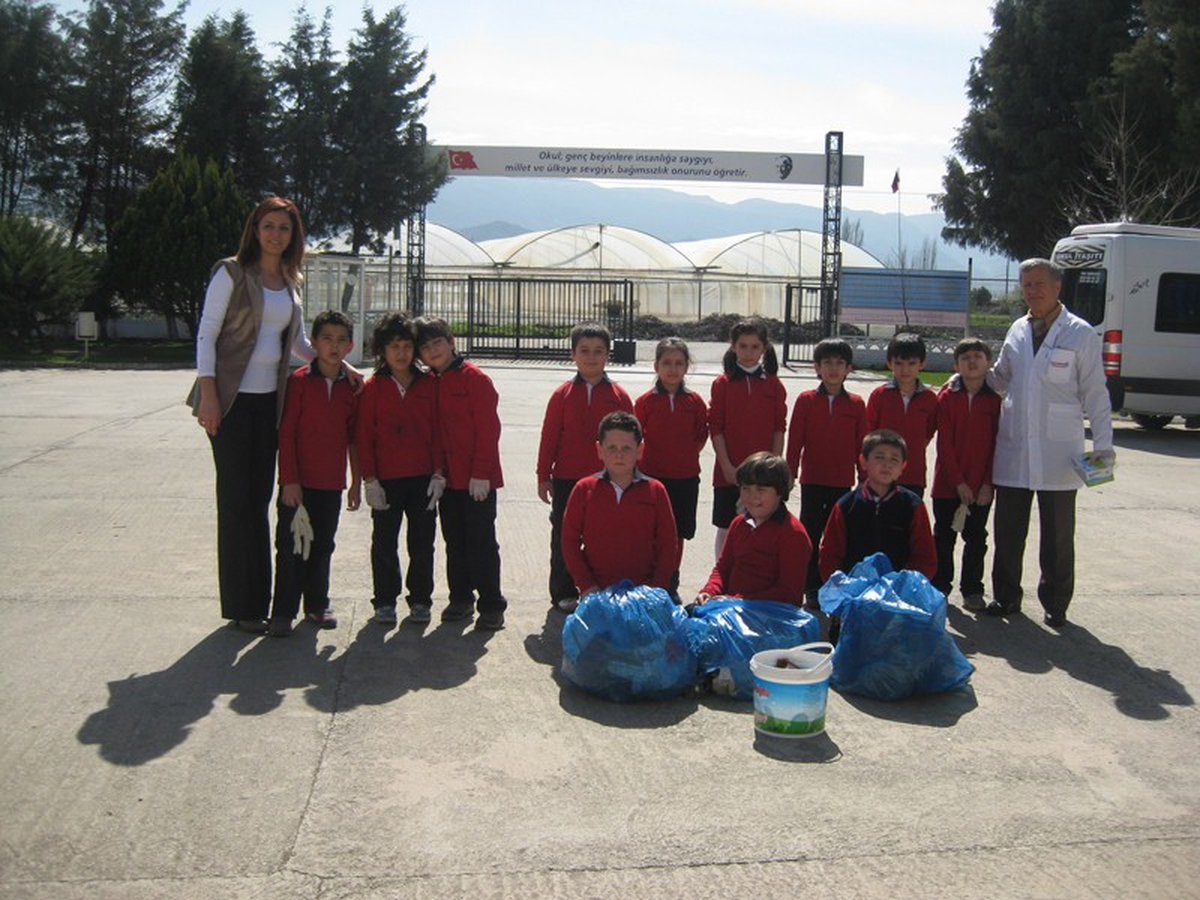 Öğrencilerden Örnek Çevre Duyarlılığı