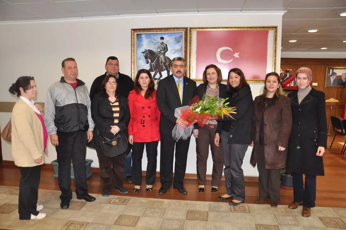 Okul Aile Birliği\'nden Başkan Alıcık\'a Teşekkür