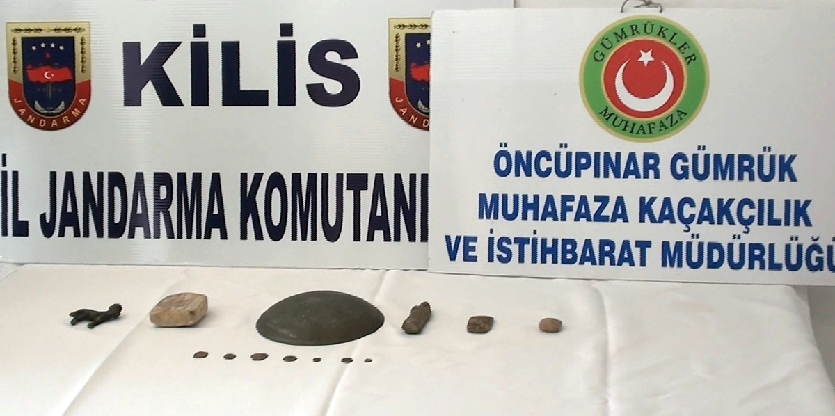 Öncüpınar Sınır Kapısı\'nda Tarihi Eser Operasyonu