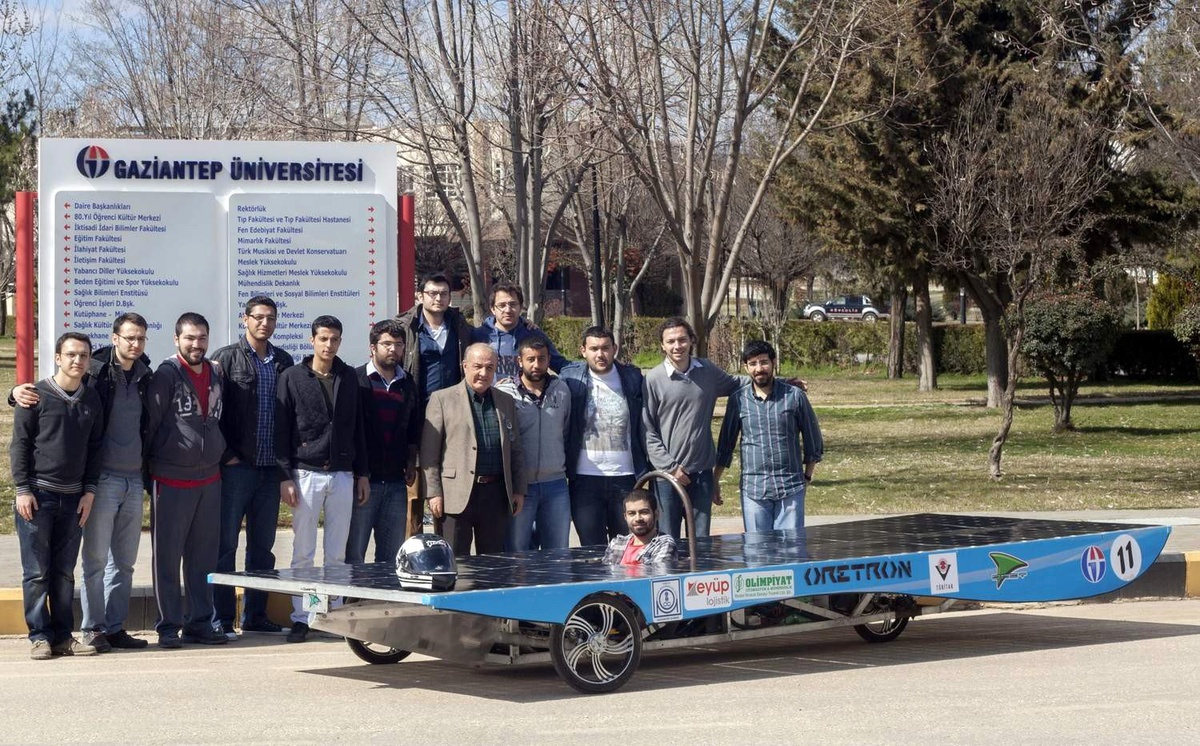 "Oretron" İsimli Güneş Arabası Tübitak Formula-G Yarışına Hazırlanıyor