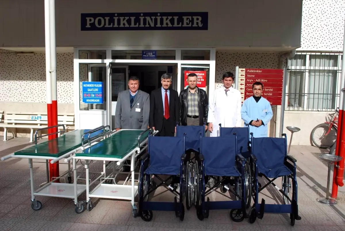 Salihli Devlet Hastanesi'ne Anlamlı Bağış