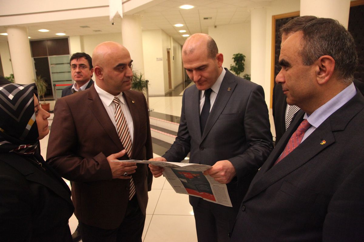 Soylu\'dan Otomotiv Test Merkezi\'ne Destek