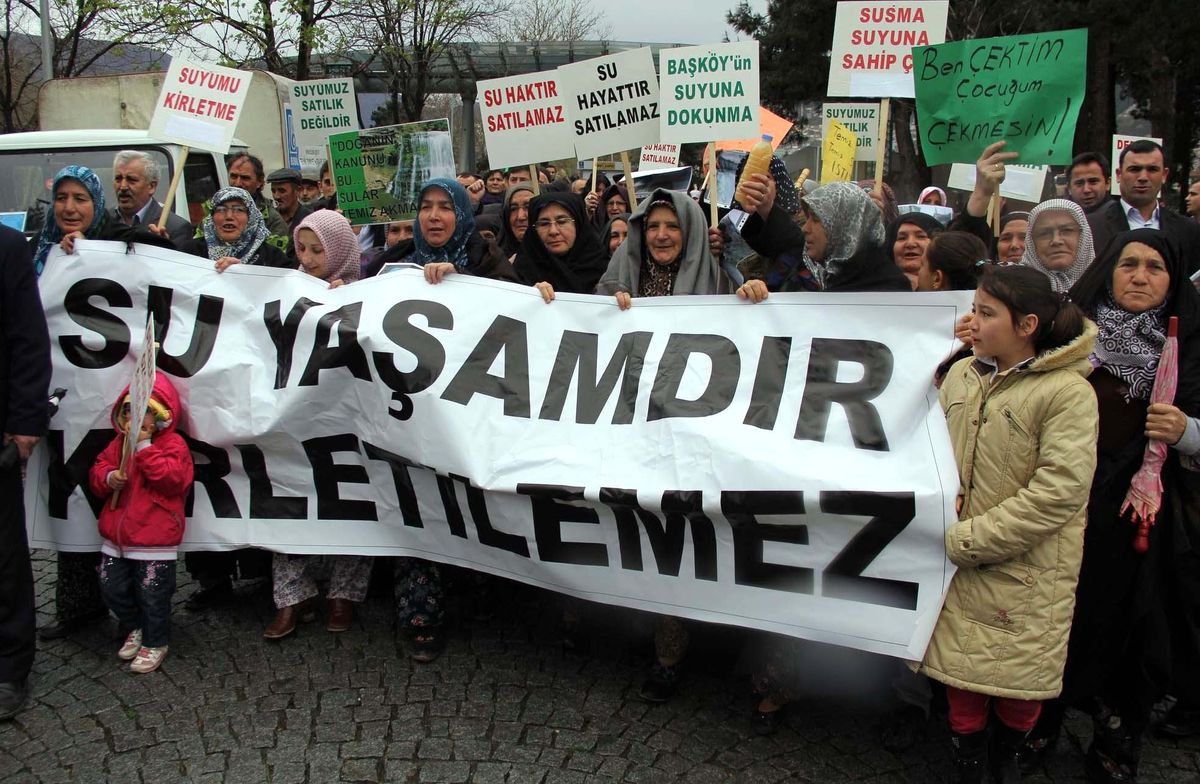 Su Kongresinde Su Eylemi
