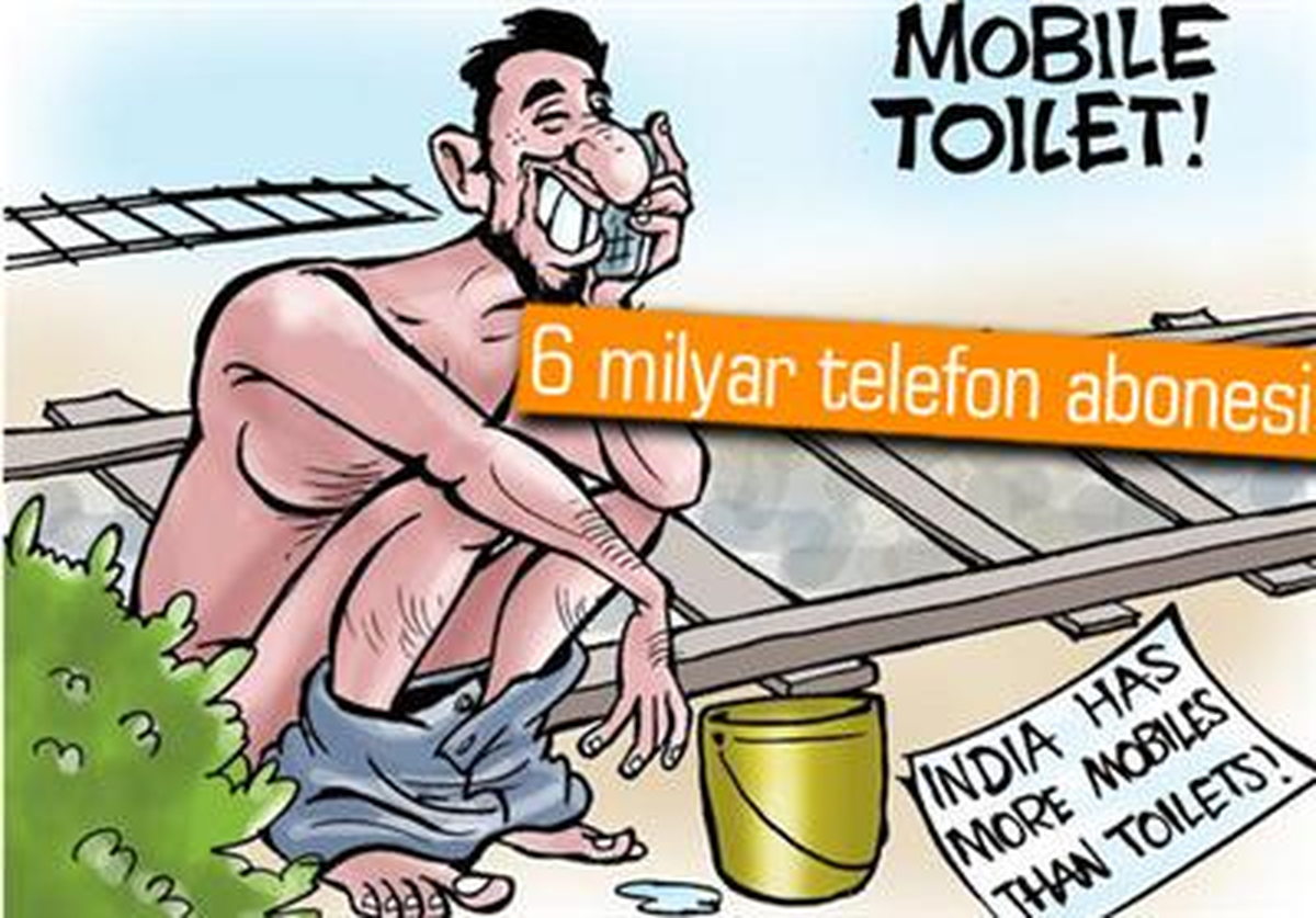 Telefonu Olanlar Tuvaleti Olanlardan Fazla!