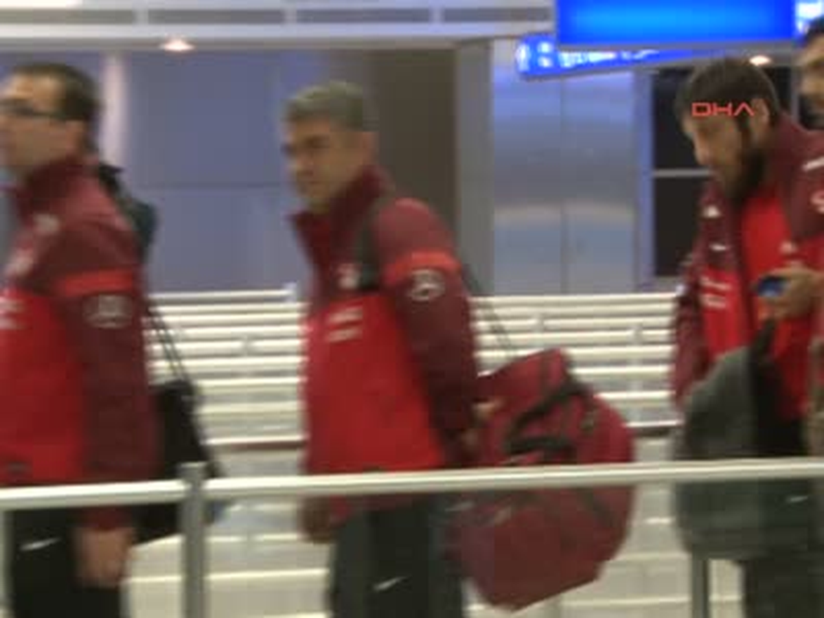 A Milli Futbol Takımı Yurda Döndü
