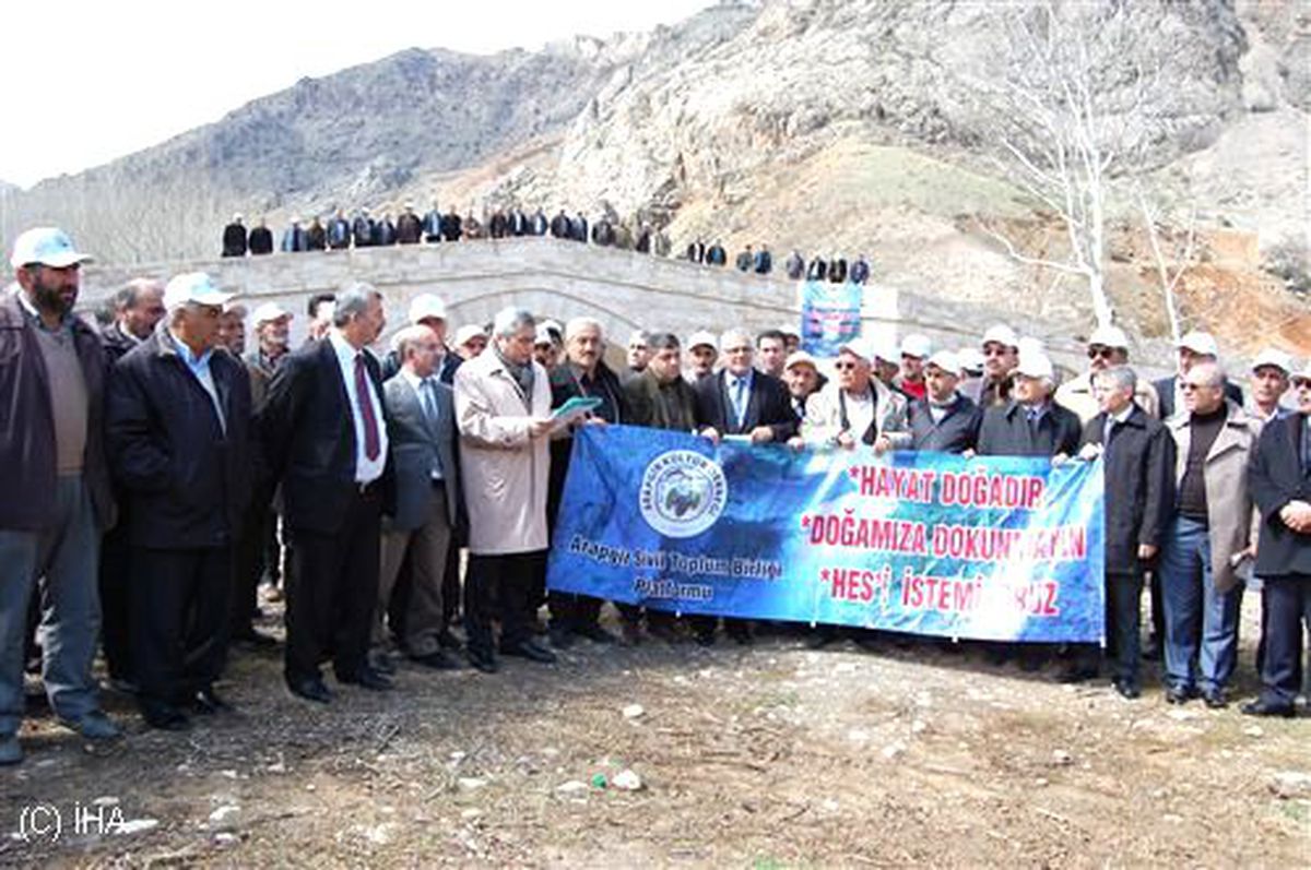 Arapgir\'de Hes Protestosu