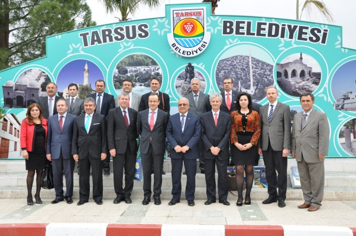 Avusturya Büyükelçisinden Tarsus Belediyesine Ziyaret