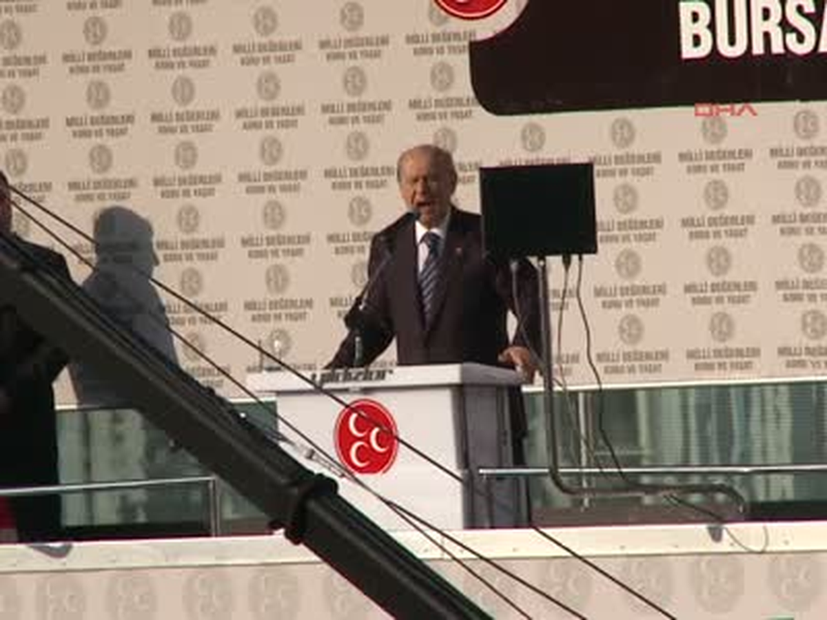 Bursaaktüel2mhp Lideri Behçeli: Türkiye AKP Felaketi Altındadır
