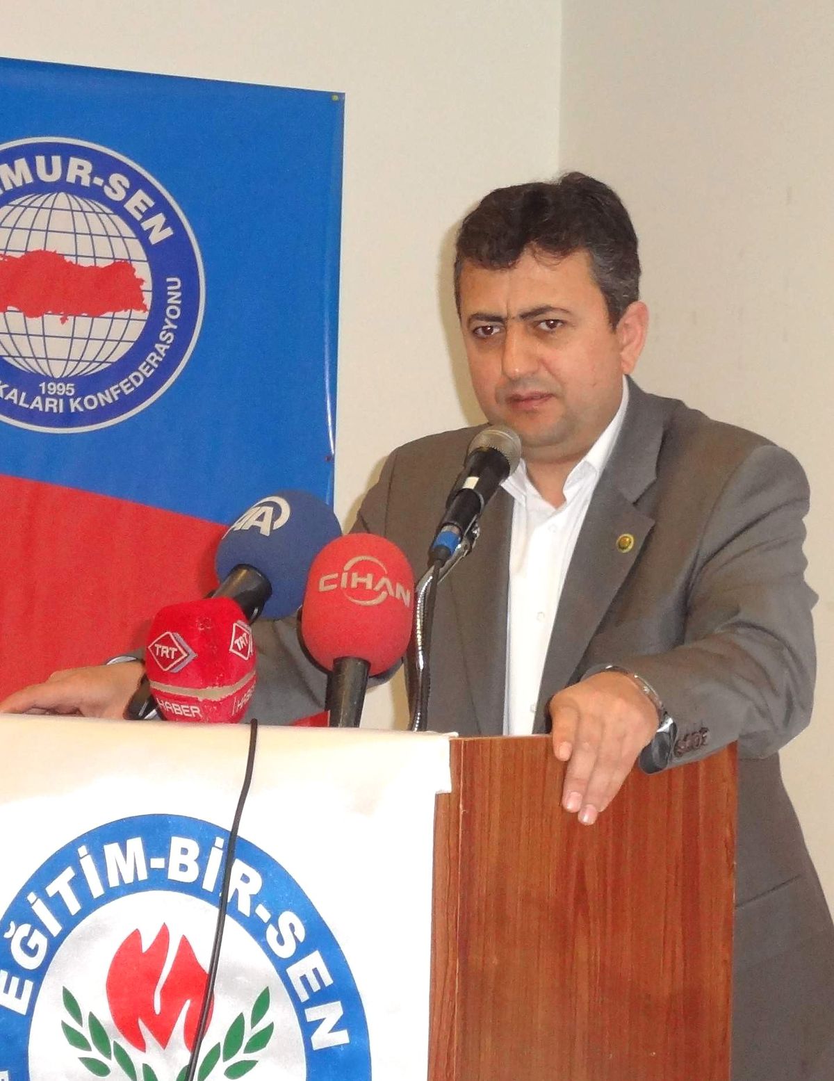 Eğitim-Bir-Sen Şube Başkanı Kamil Uçan Açıklaması