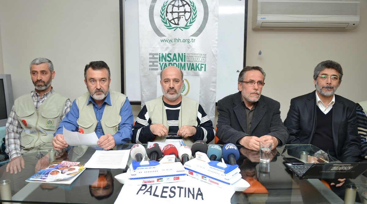 İhd, İsrail\'in Özrüyle İlgili Basın Açıklaması Yaptı