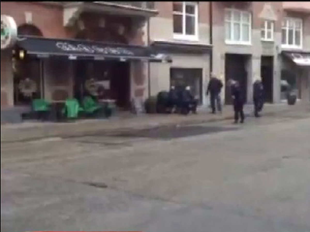 İsveç Polisi Şüpheliyi Sokak Ortasında Vurdu