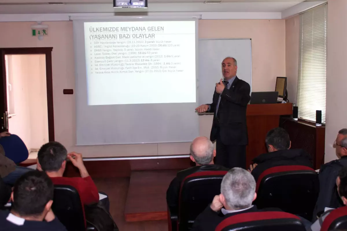 İtfaiye Personeline Olay Yeri İnceleme Eğitimi