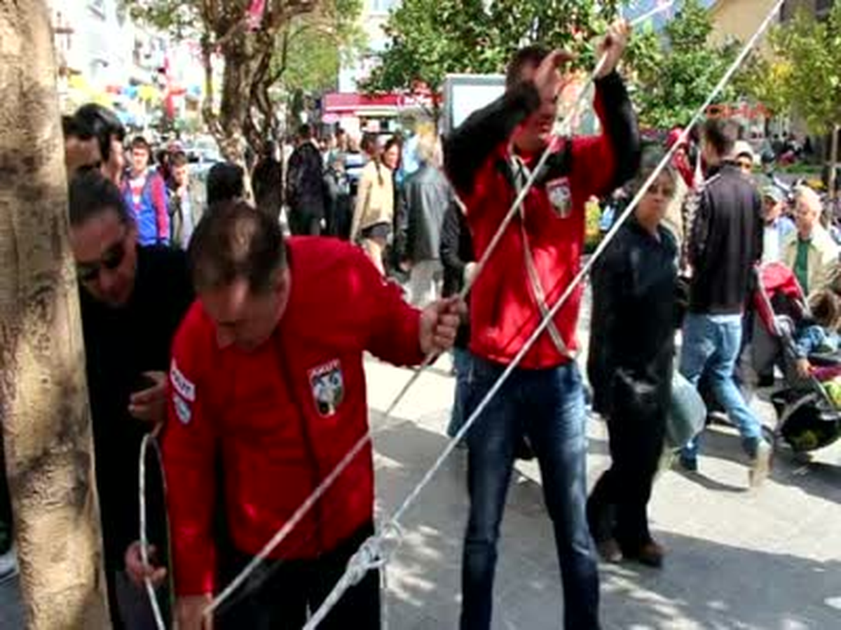 Manisa Akut\'tan Yürek Hoplatan Tatbikat