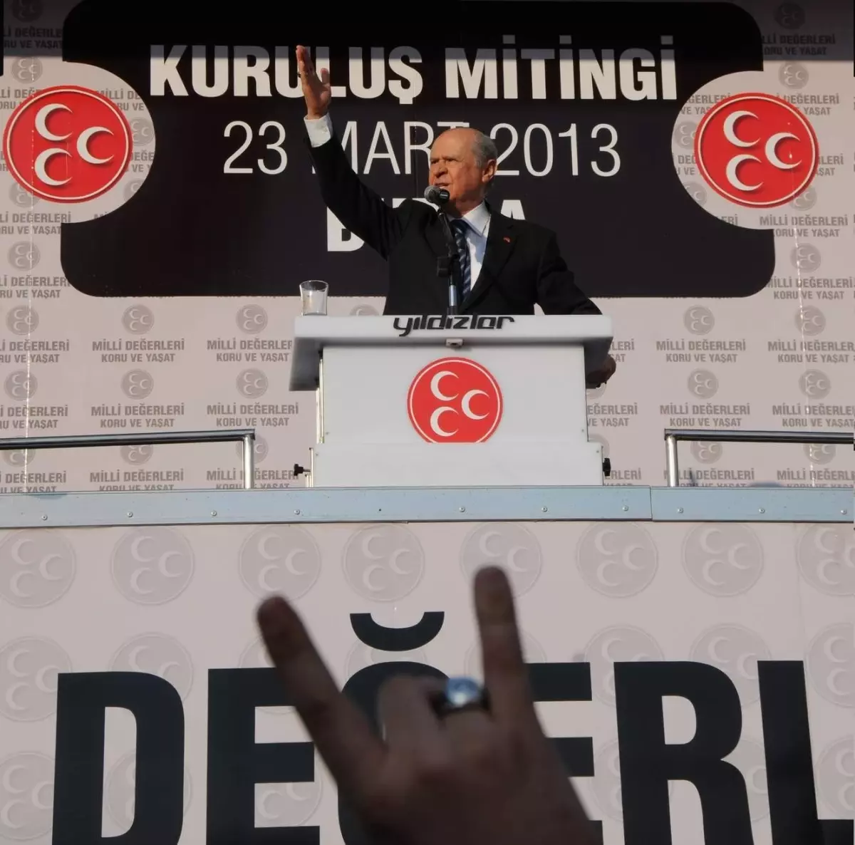 MHP'nin Bursa Mitingi