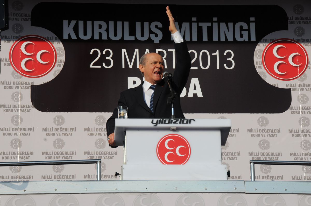 MHP\'nin Bursa Mitingi
