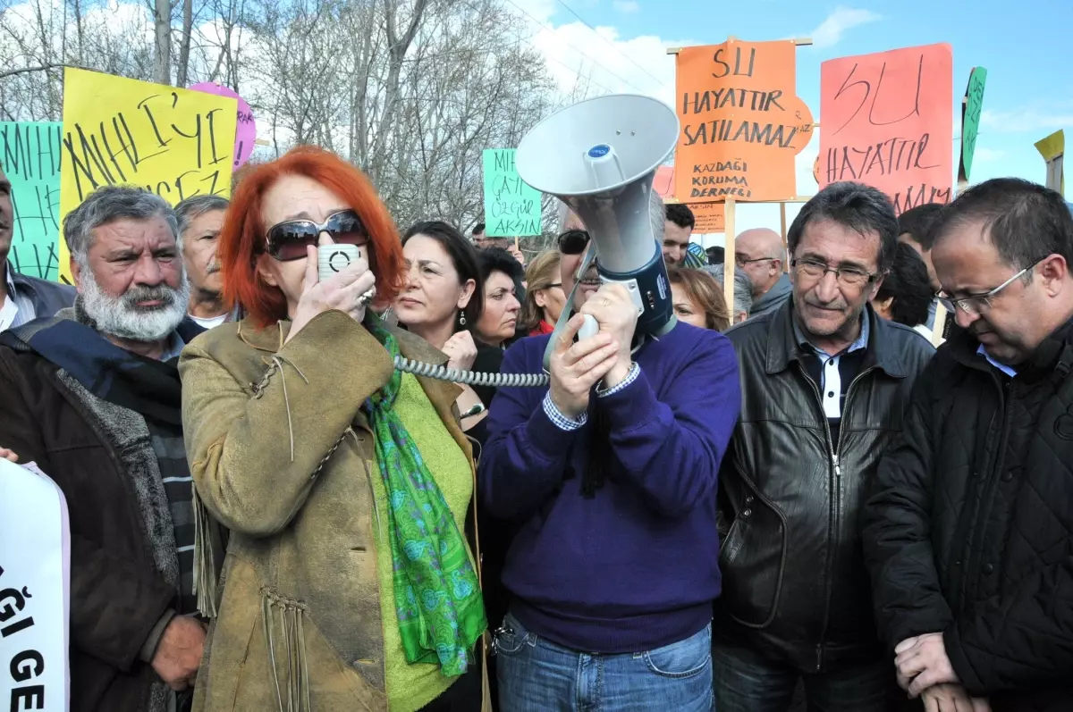 Mıhlı Çayı\'nda Hes Protestosu