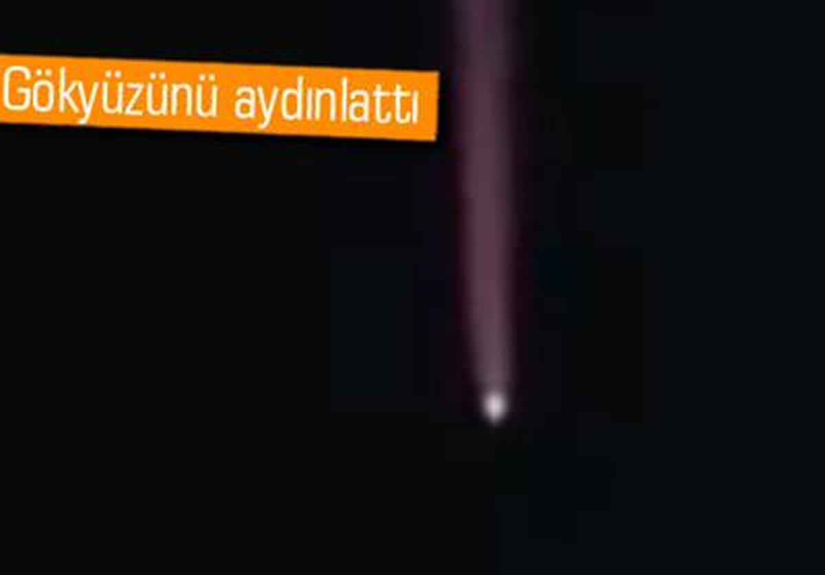 Şimdi de ABD\'ye Bir Meteor Düştü!
