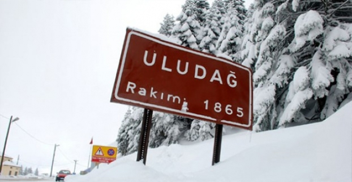 Uludağ\'da Kar Kalınlığı 160 Santimetre