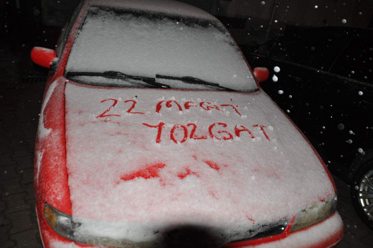 Yozgat\'ta Kar Yağışı