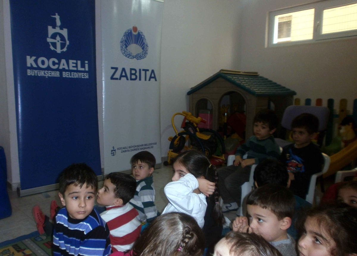 Anaokulu Öğrencilerine Trafik Eğitimi