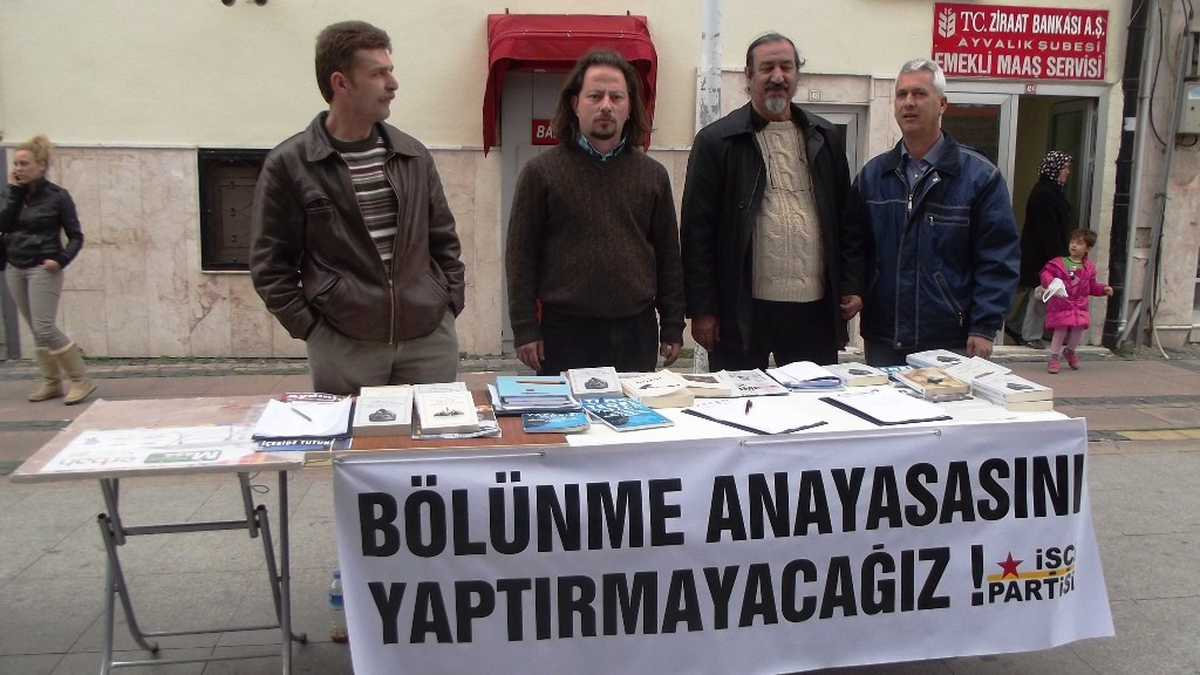 Ayvalık İp\'den Tepki Standı