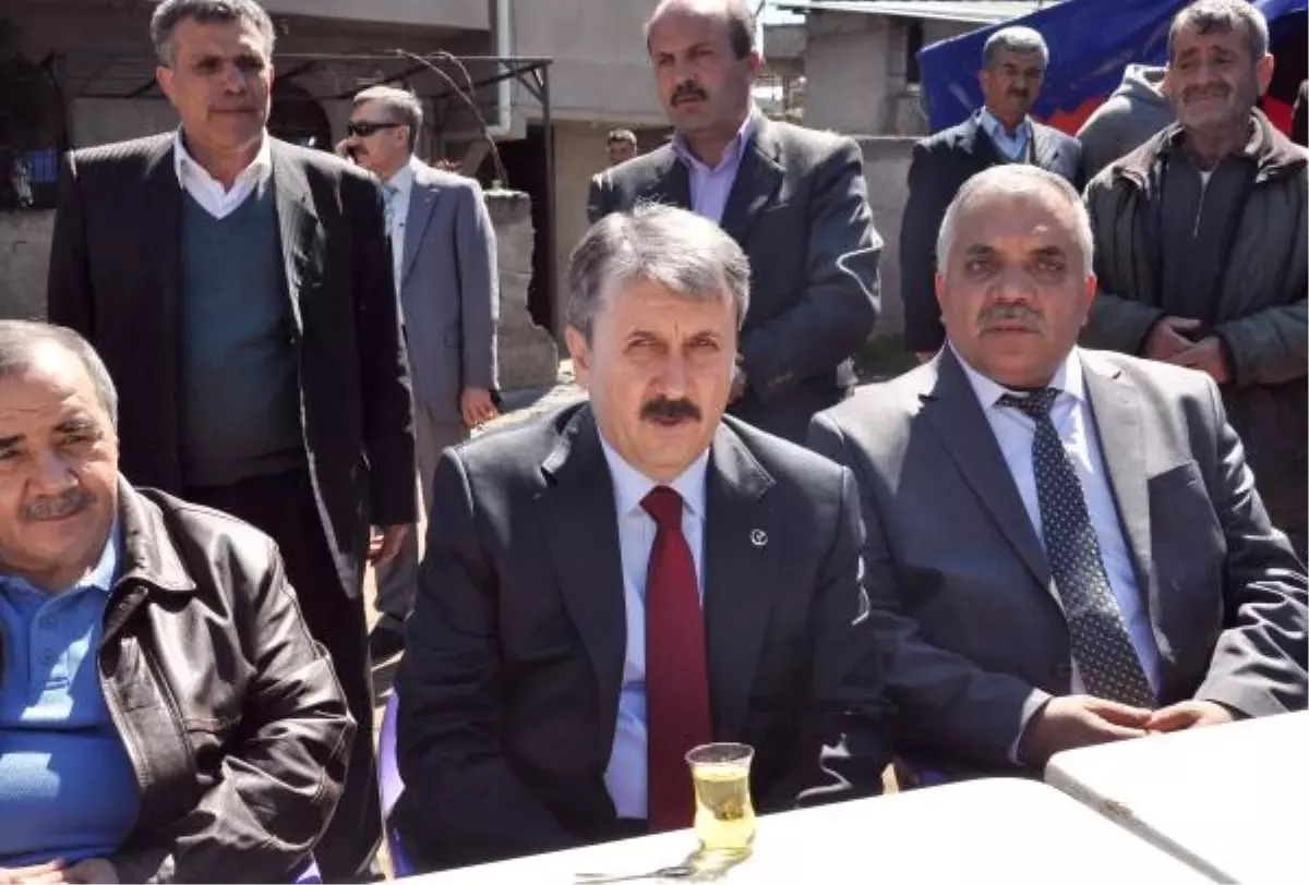 BBP Genel Başkanı Destici'den Taziye Ziyareti