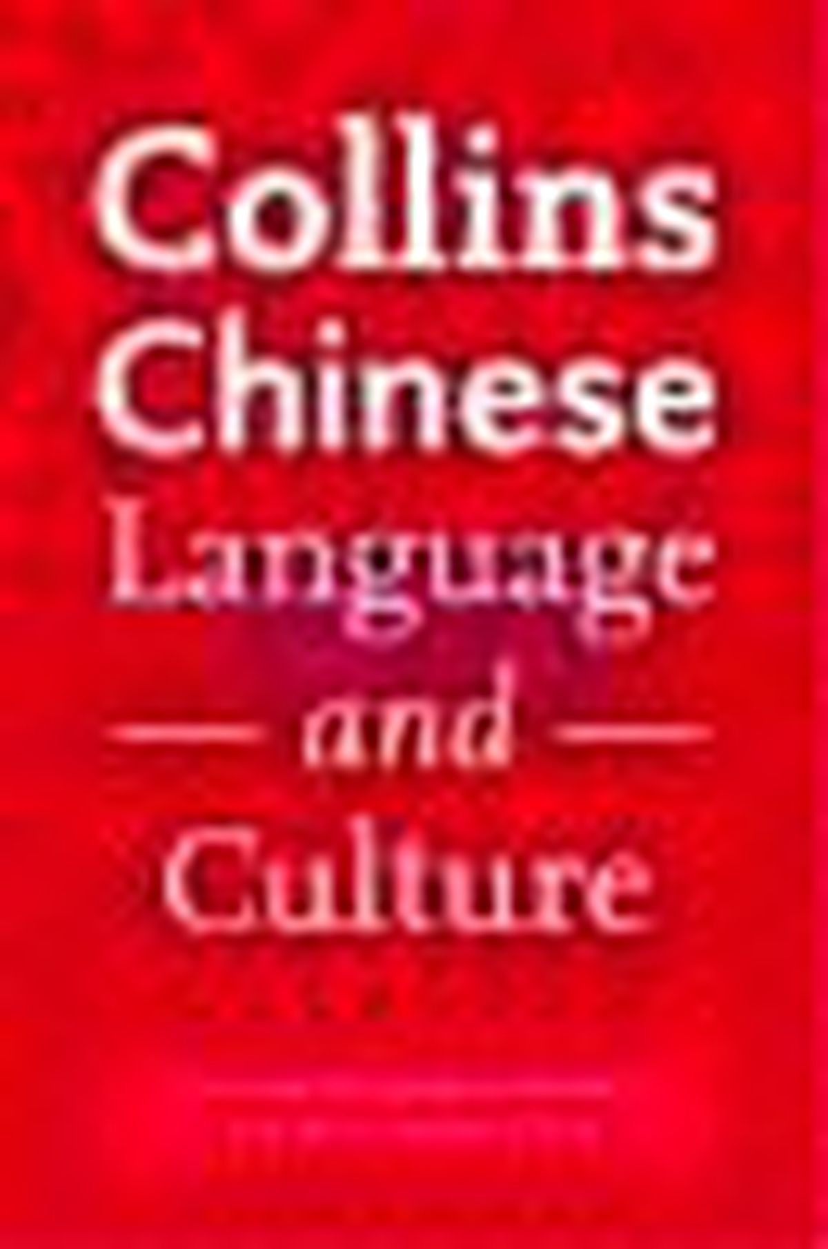 Collins Chinese Language And Culture Kitabı