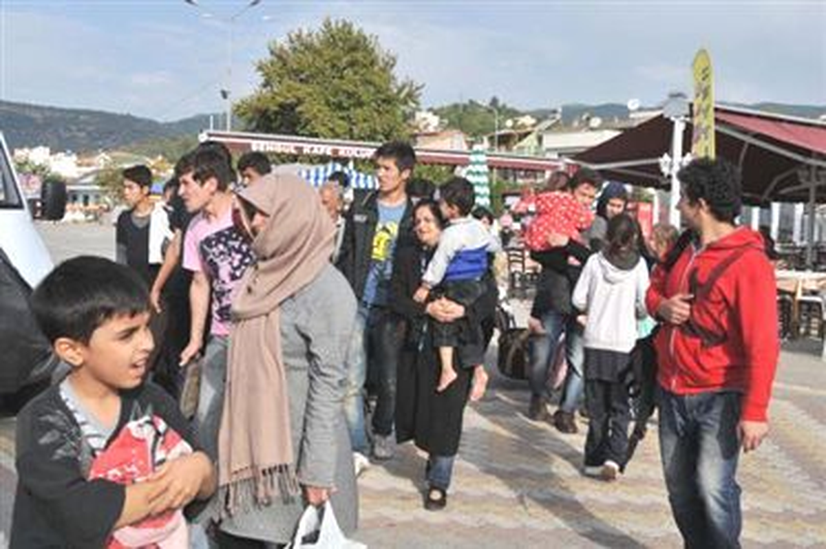 Edremit'te 25 Kaçak Göçmen Yakalandı