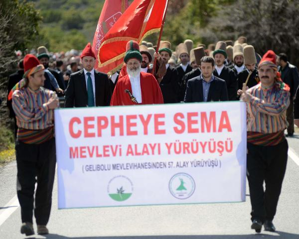 Mevlevilerden \'Cepheye Sema\' Etkinliği