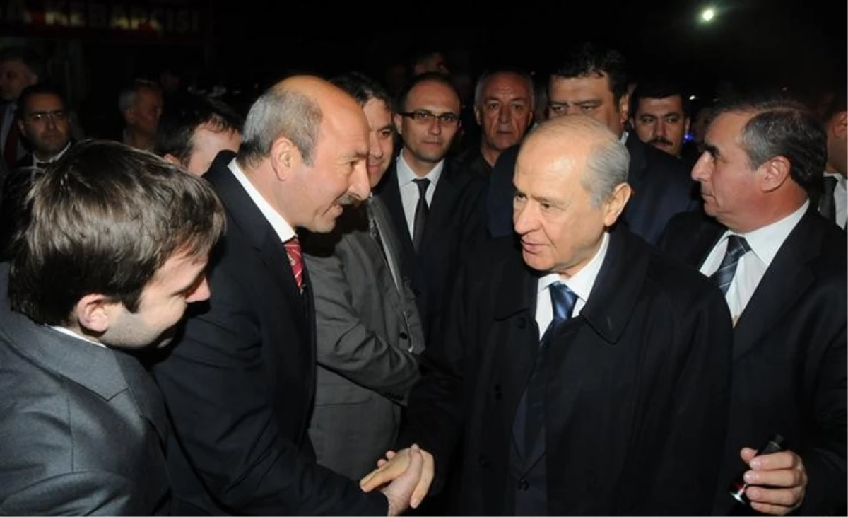 MHP Lideri Bahçeli Manisa\'da