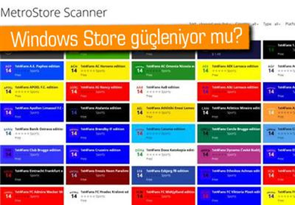 Windows Store\'dan Uygulama Rekoru